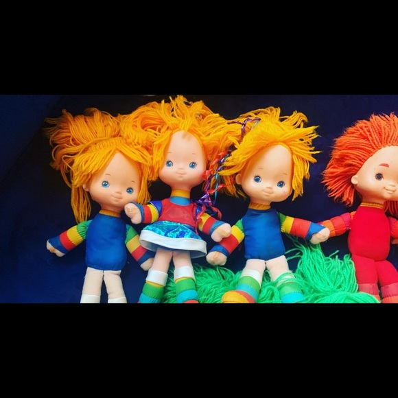🌈AWESOME BUNCH OF RAINBOW BRITE and FRIENDS DOLLS - Picture 3 of 15